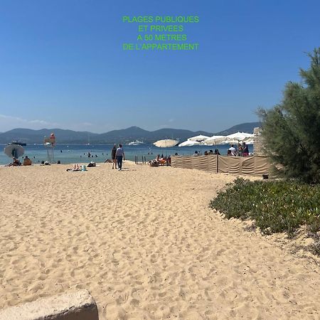 Superbe Appartement Avec Terrasse Jardin Et Parking Prive Saint-Tropez Esterno foto