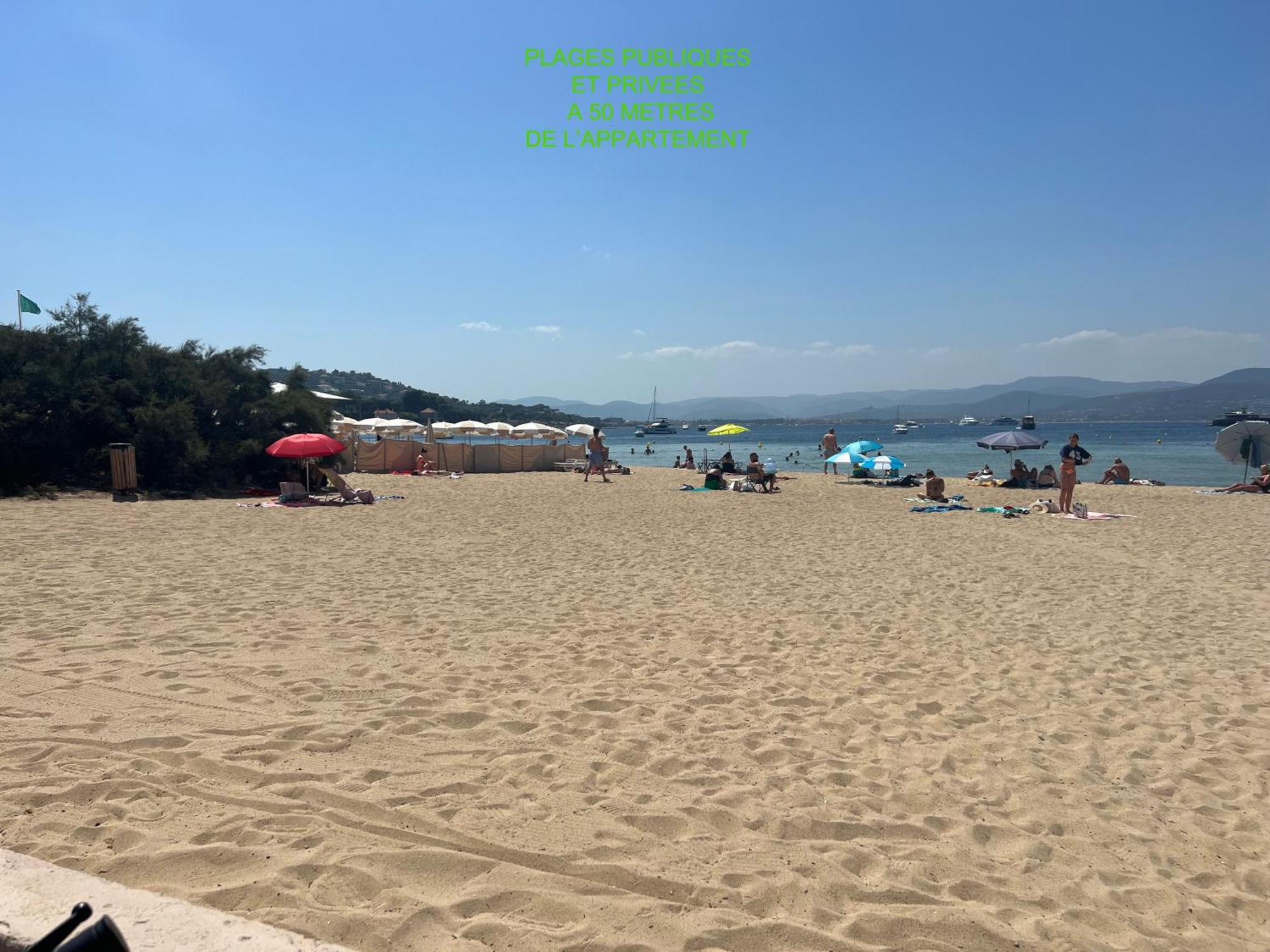 Superbe Appartement Avec Terrasse Jardin Et Parking Prive Saint-Tropez Esterno foto